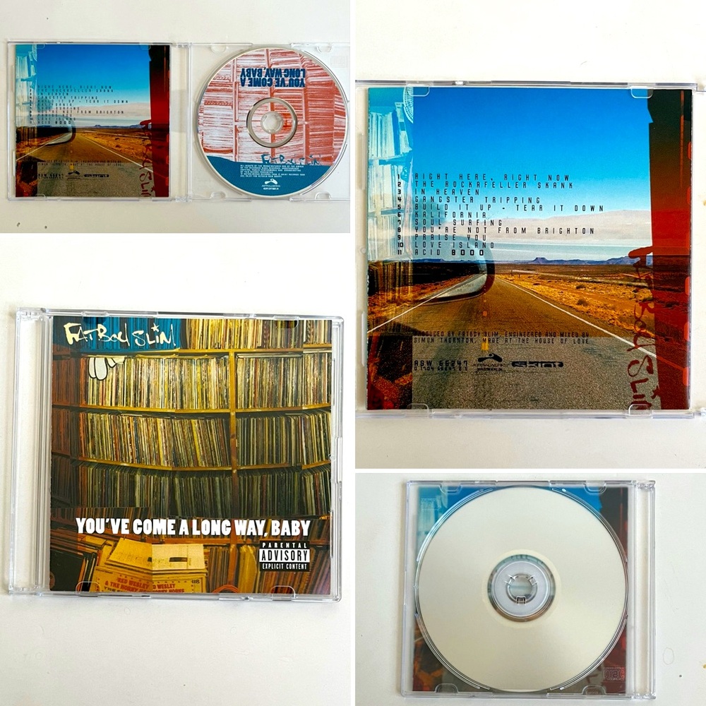 Fatboy Slim, You've come a long way, baby, Audio CD ,Pre-owned, 1998, Skint